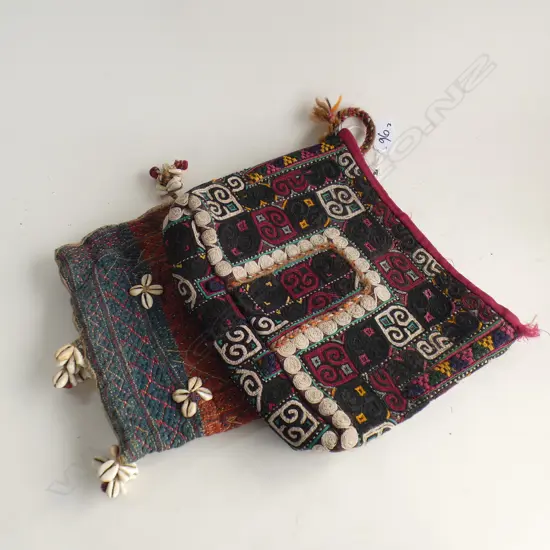 Two hand embroidered ethnic bags…